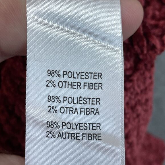 Weatherproof Women's S Pullover Sweater Red H1020 - Picture 8 of 9